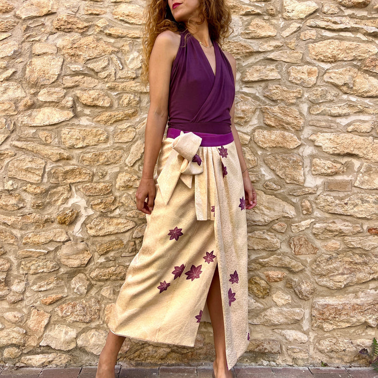 Hanami – Faldas de seda japonesas hechas de kimono