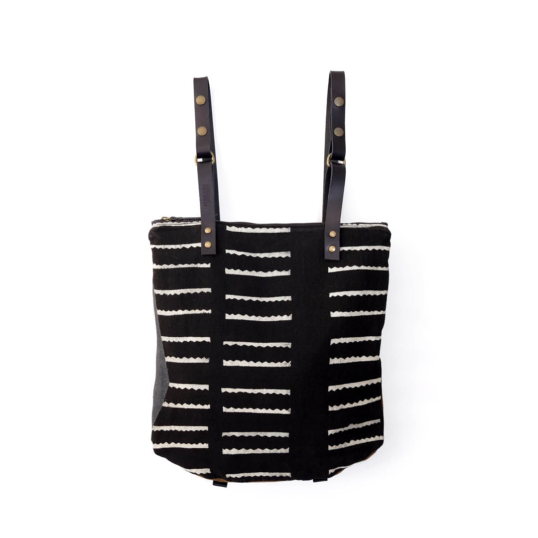 Bossa motxilla Black Sakura mitjana