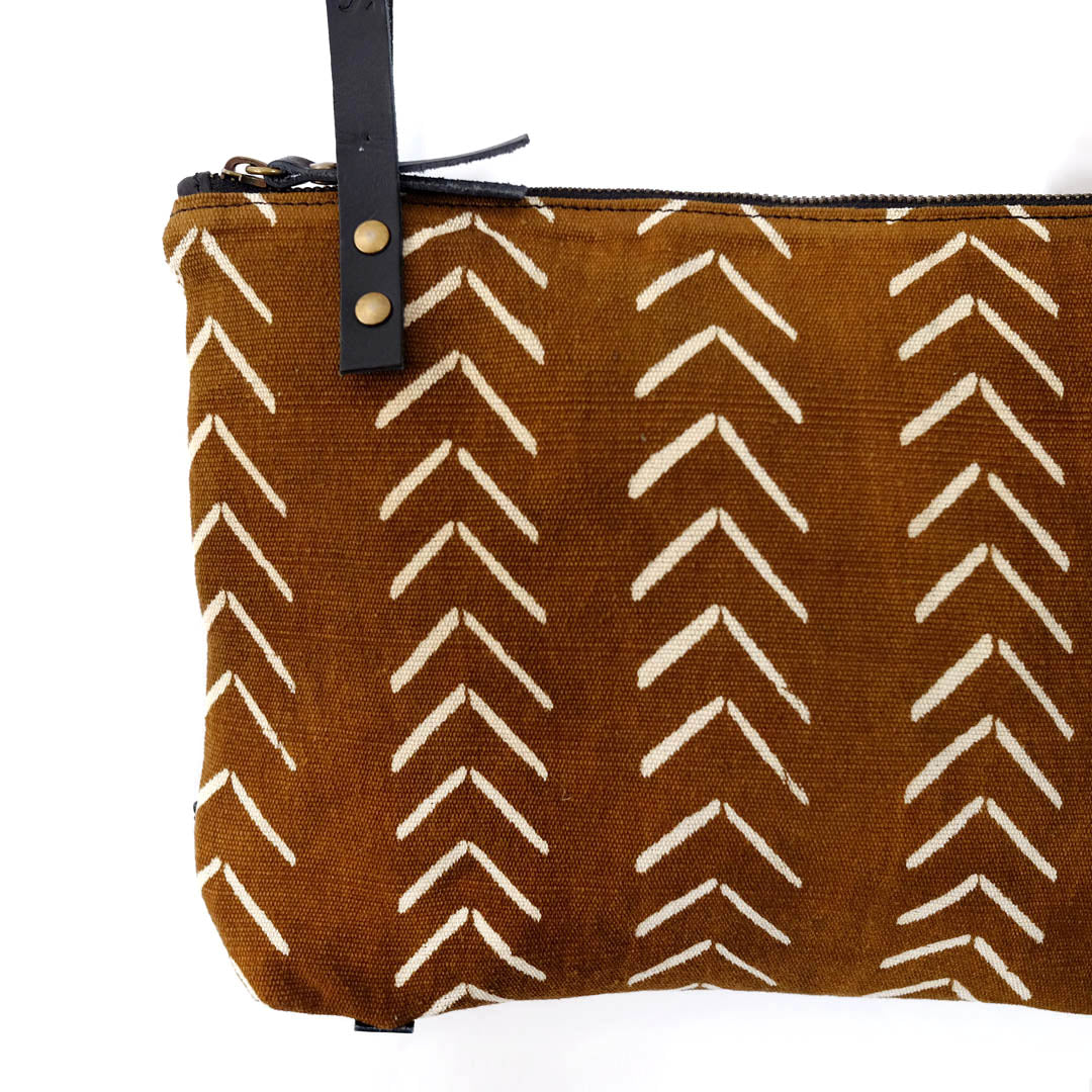 Mini Bolso Bogolan brown