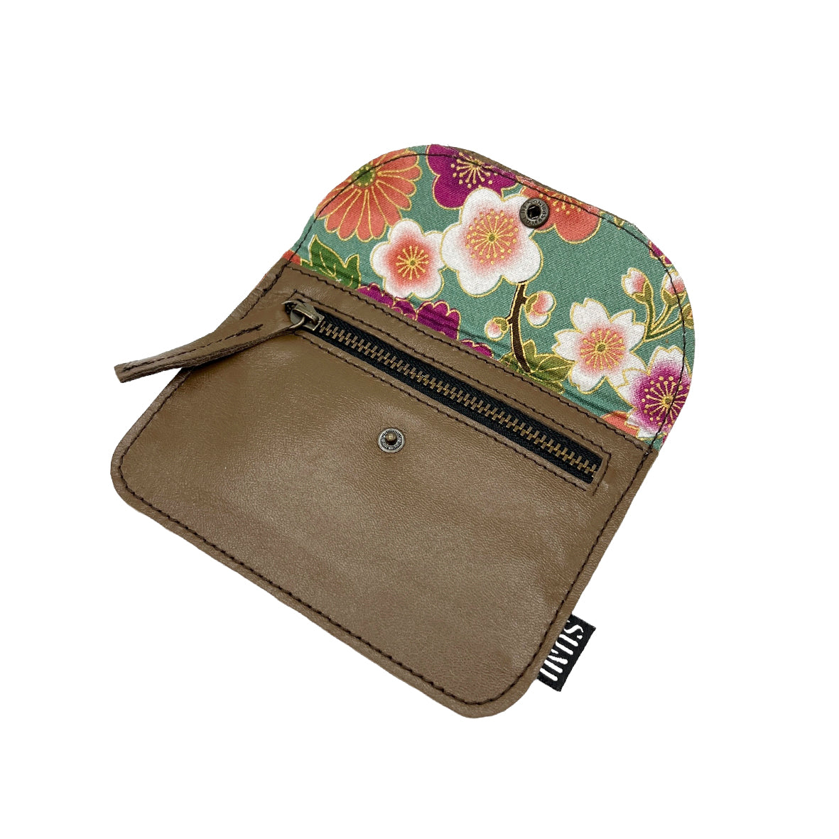 Cartera Piel Brown