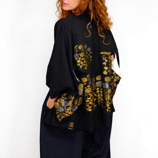 Kimono Jacket golden paisage