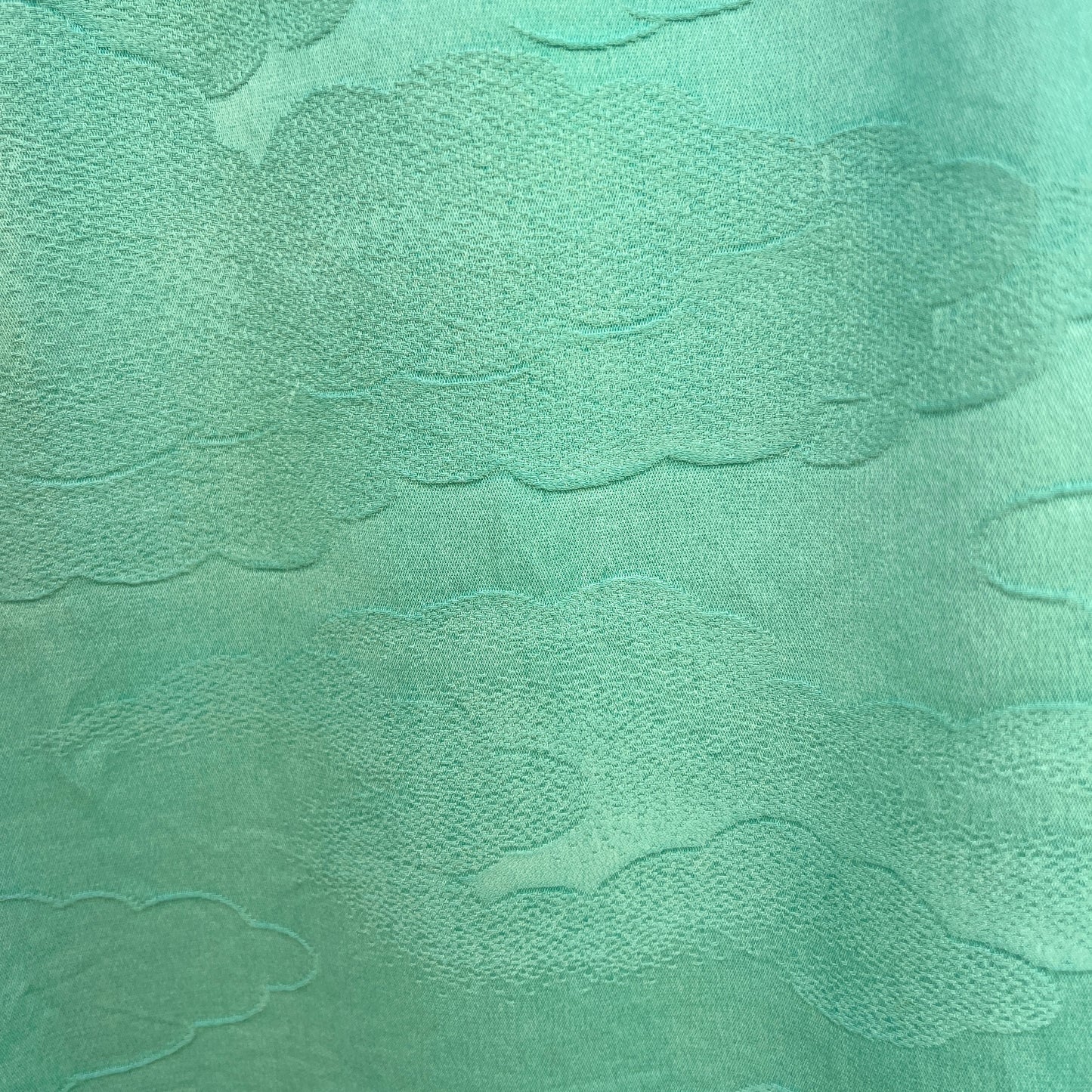 Mizumi – Falda de kimono turquesa artesanal