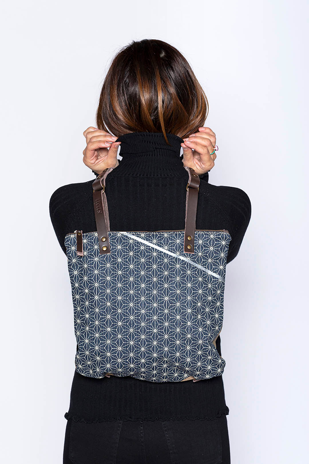 Bolso Bogolan spiral