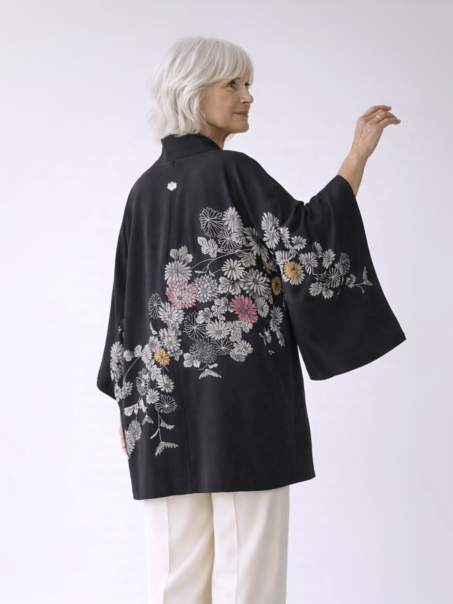 Kimono Jacket Silver Spring