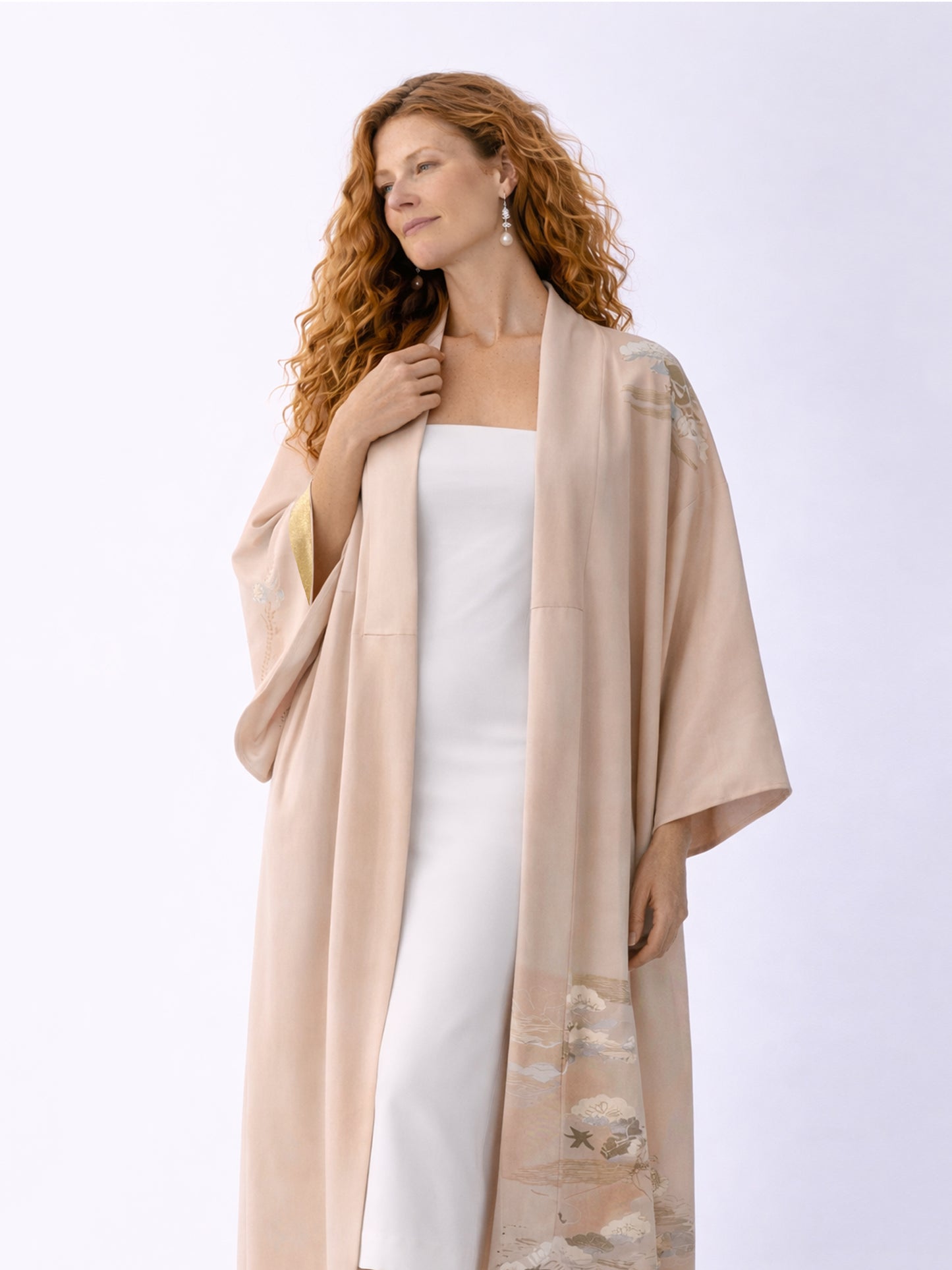 Kimono Coat Golden Breeze