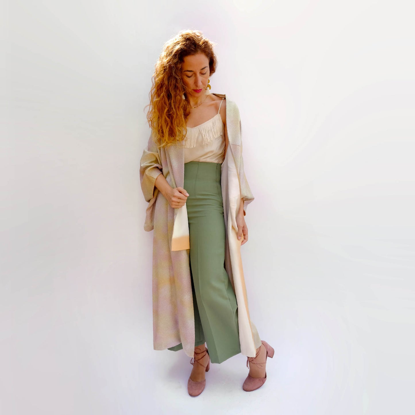 Kimono Coat Rainbow