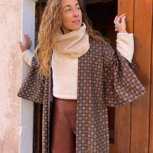 Kimono Jacket Orange Noble Wood