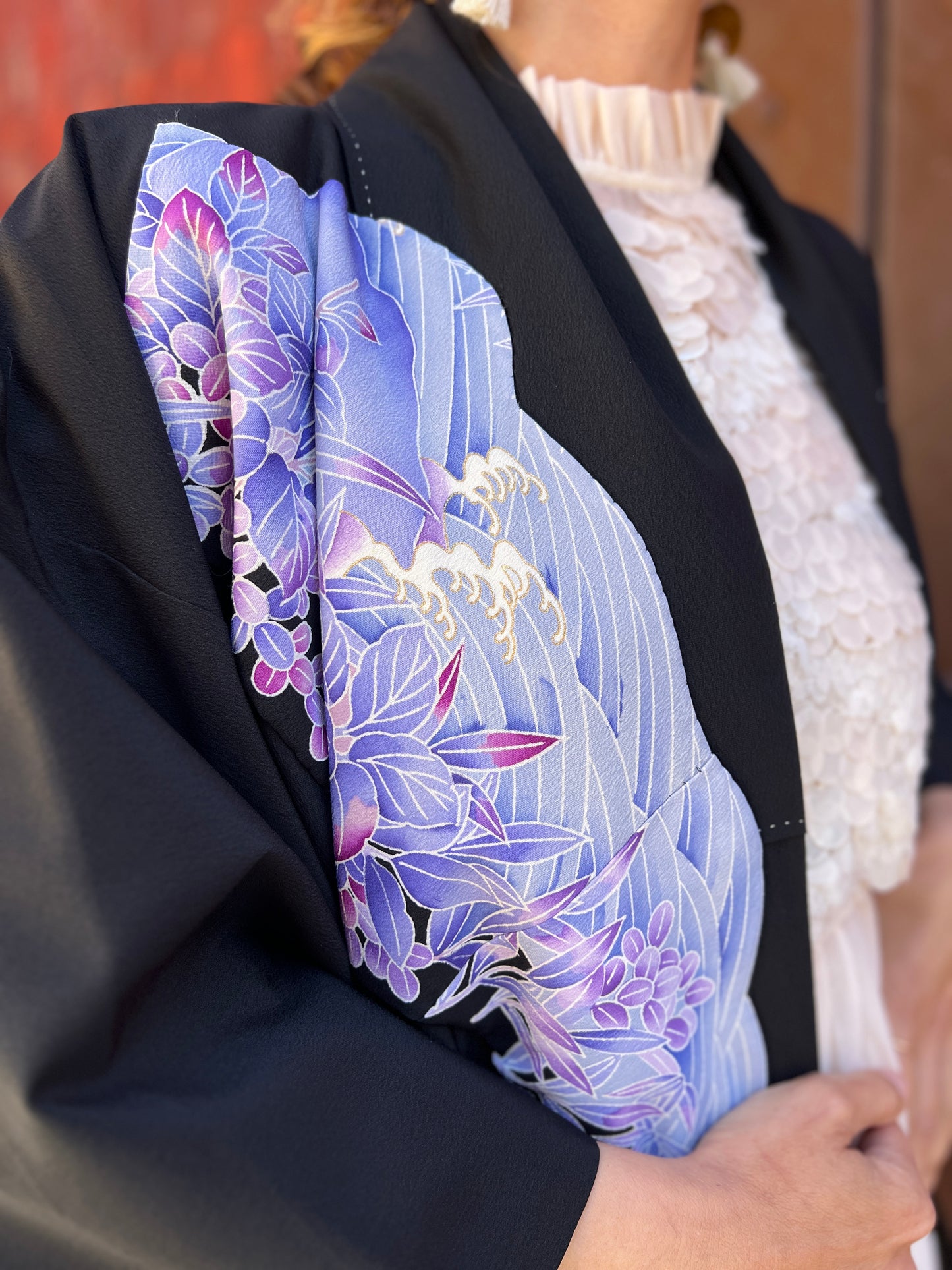 Kimono Coat Jade Night
