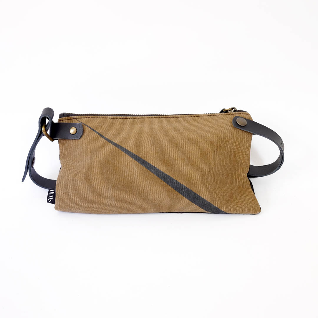 Bolso riñonera Bogolan striped black