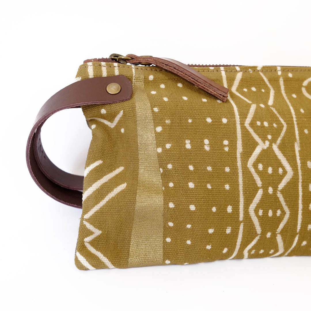 Bolso riñonera Bogolan green
