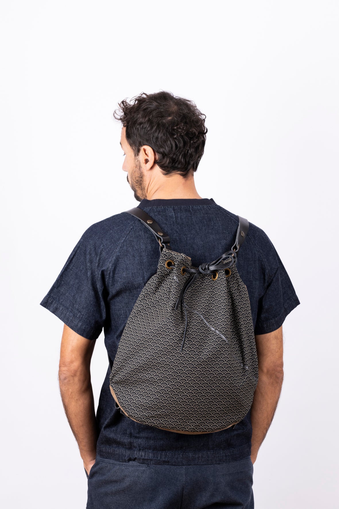 Bolso saco Japan Waves