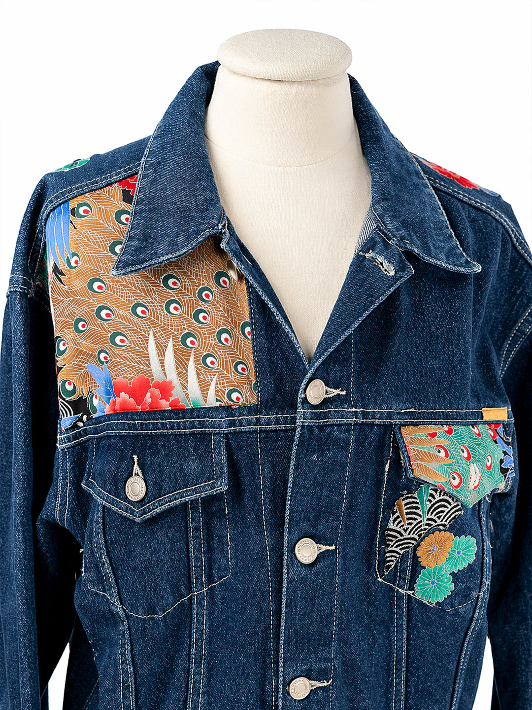 Chaqueta Denim Upcycled Paradise