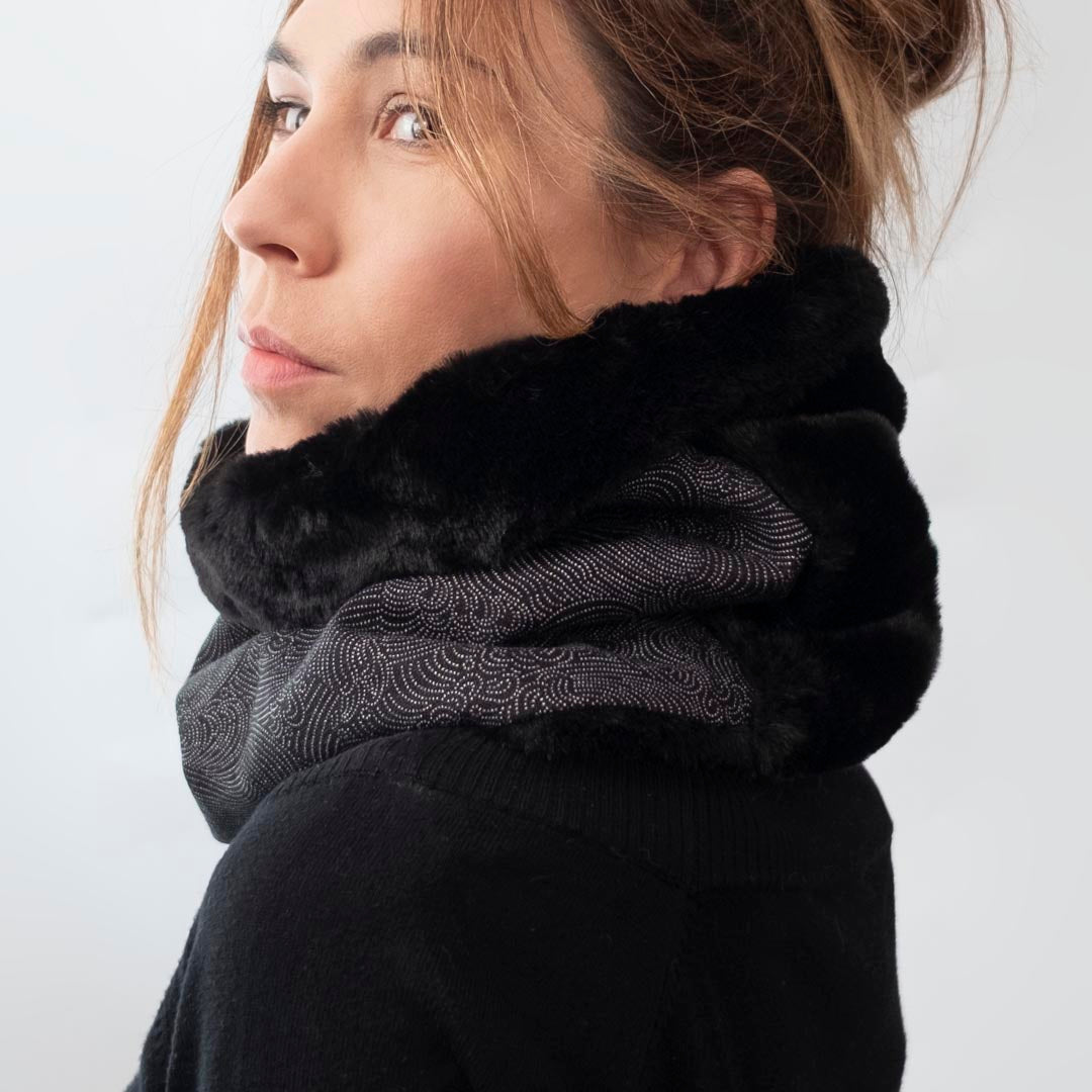 Bufanda de cuello Japan Waves