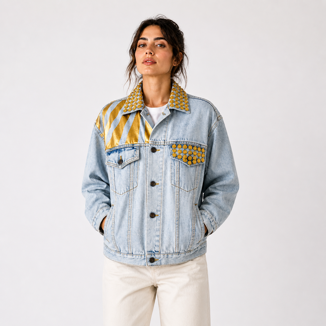 Chaquetas Denim Upcycled