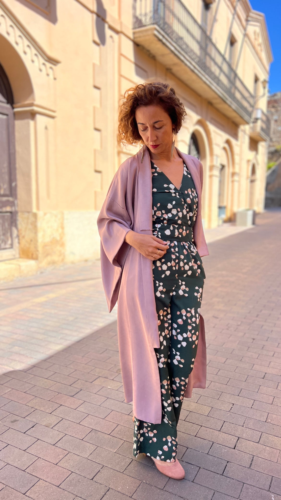 Kimono Coat Soft Lila Glow