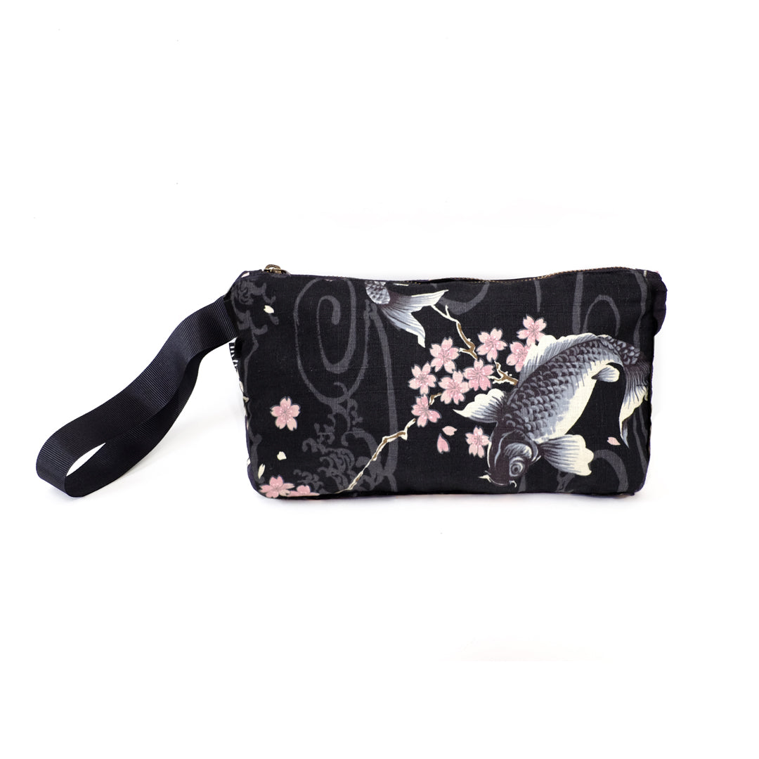 Bossa de mà Sakura Black Tela