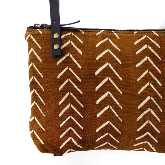 Mini Bolso Bogolan brown