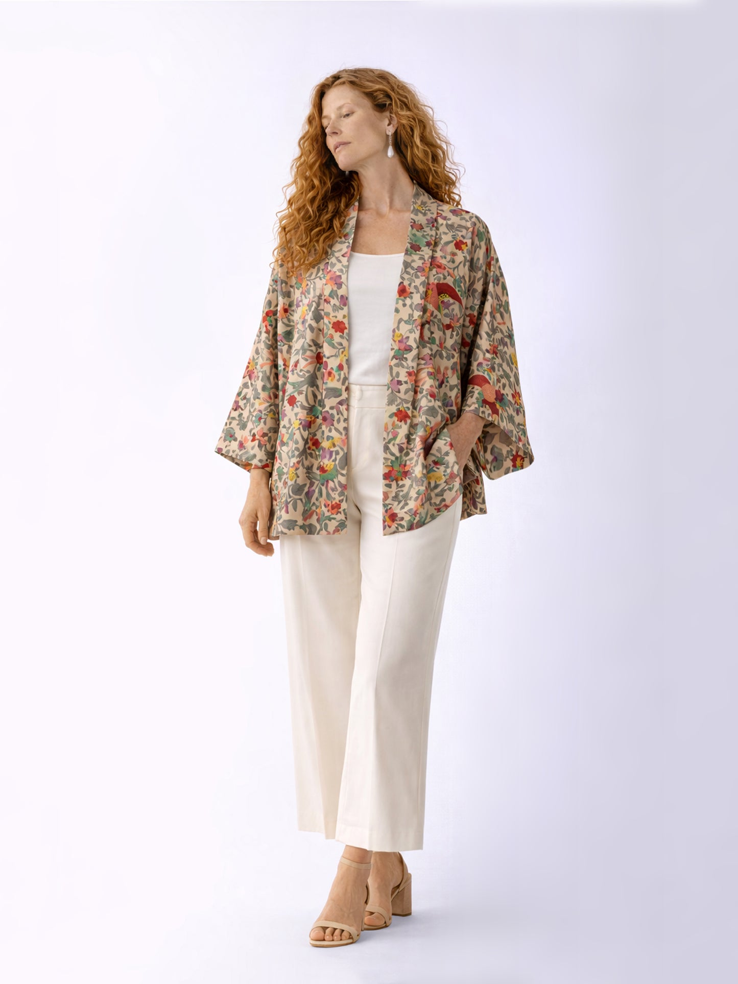 Kimono Jacket orange spring