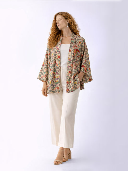 Kimono Jacket orange spring