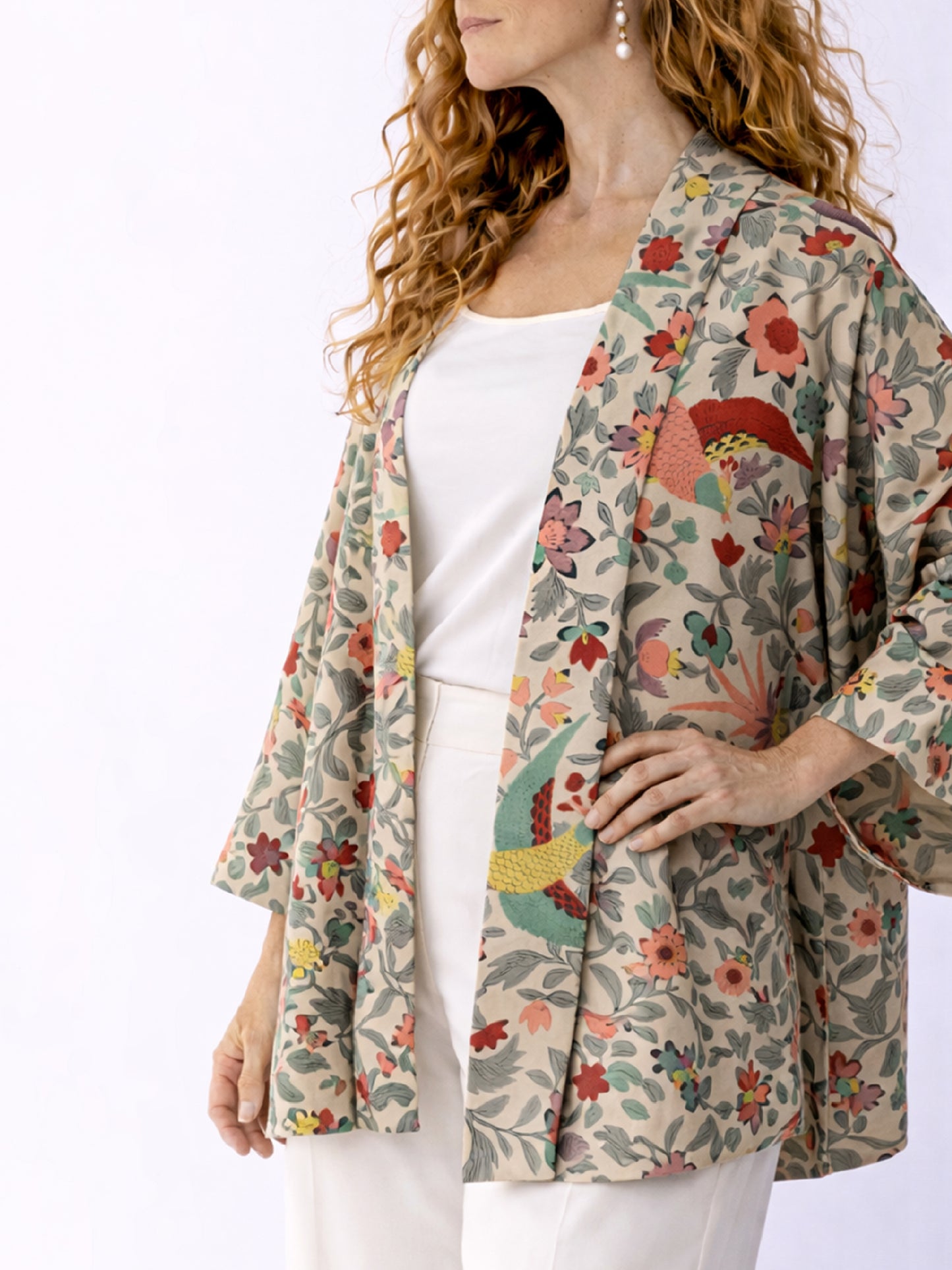Kimono Jacket orange spring