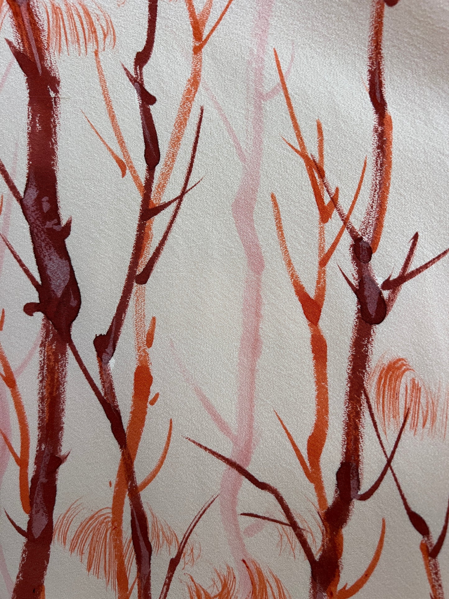 Kimono Jacket Burgundy Forest