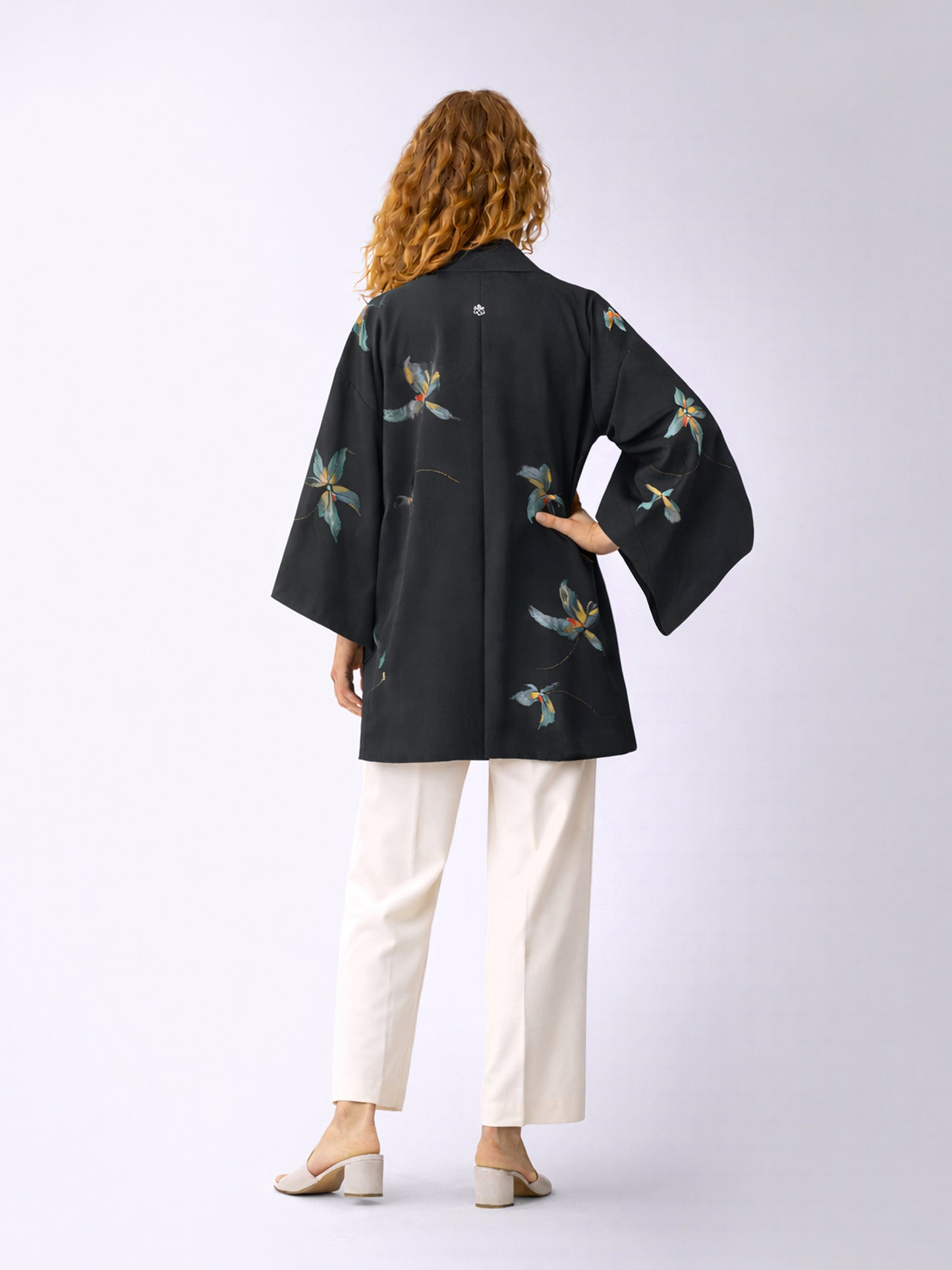 Kimono Jacket night flower