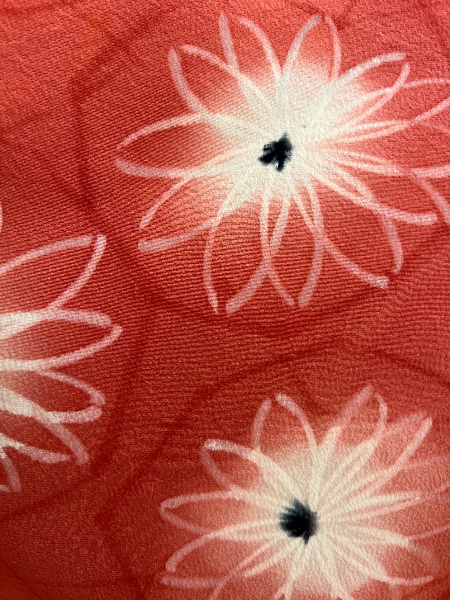Kimono Jacket White Flower
