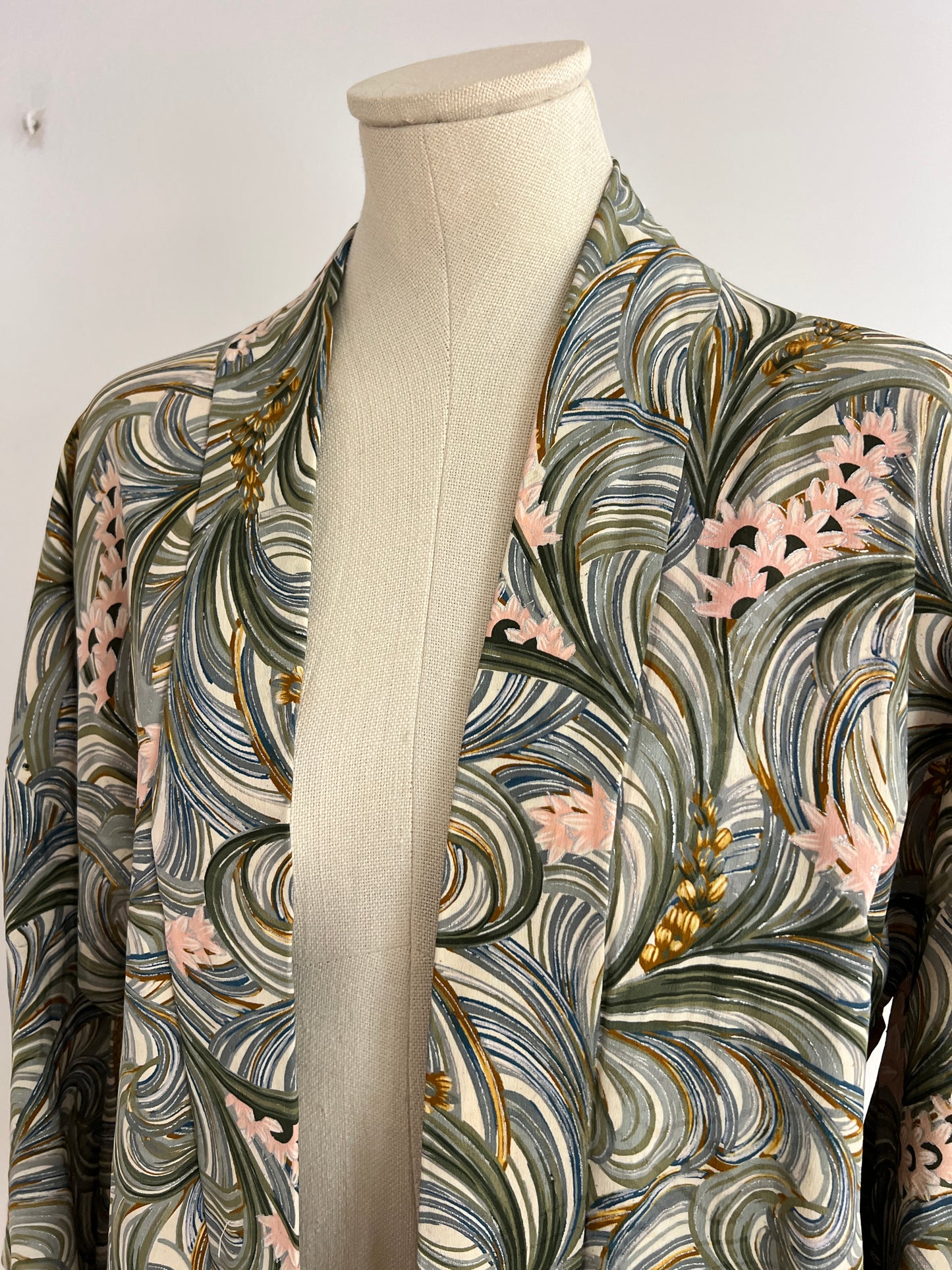 Kimono Jacket Green Jungle Dream