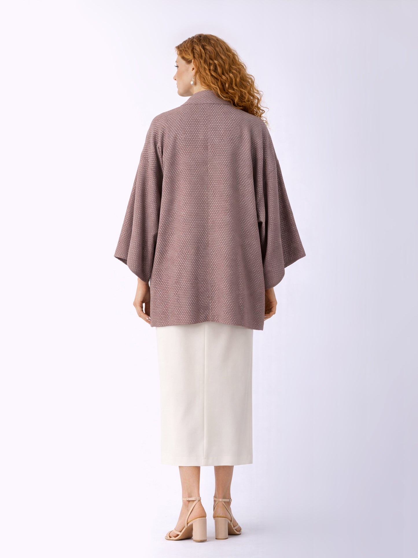 Kimono Jacket Mauve wind