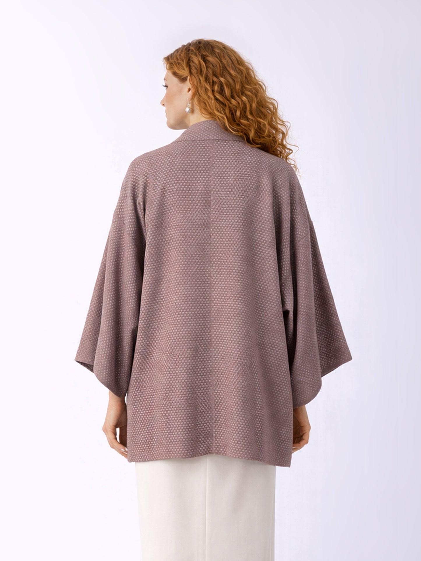 Kimono Jacket Mauve wind