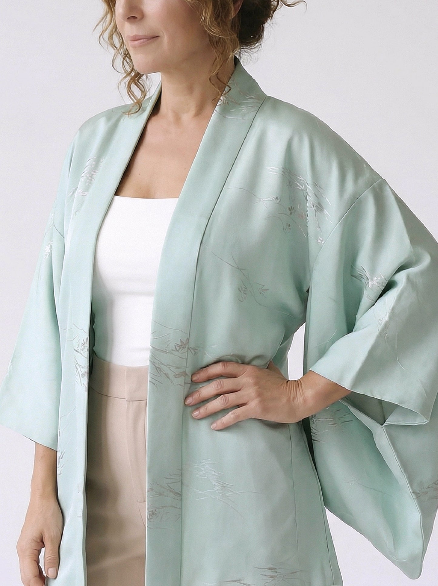 Kimono Jacket Mint