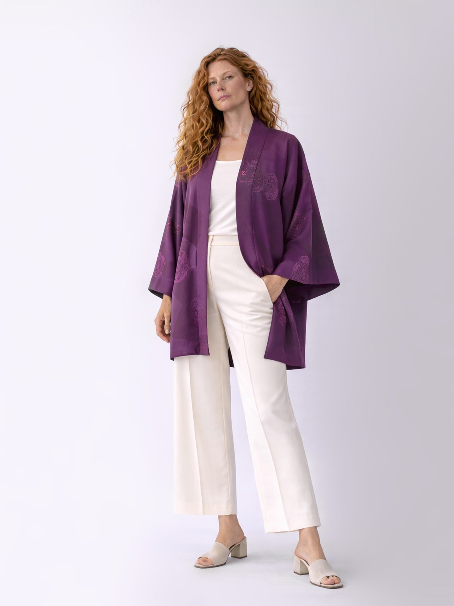 Kimono Jacket purple spirit