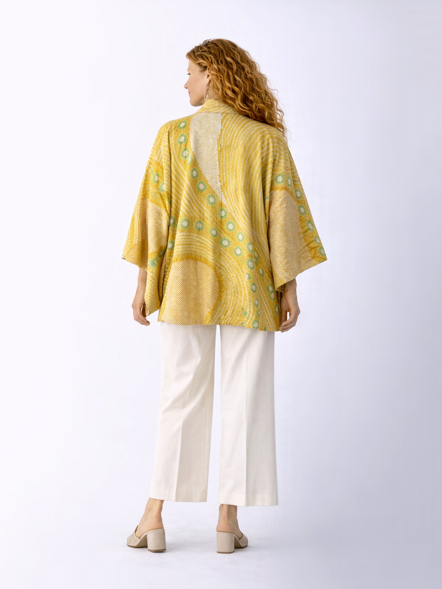 Kimono Jacket mustard shivori