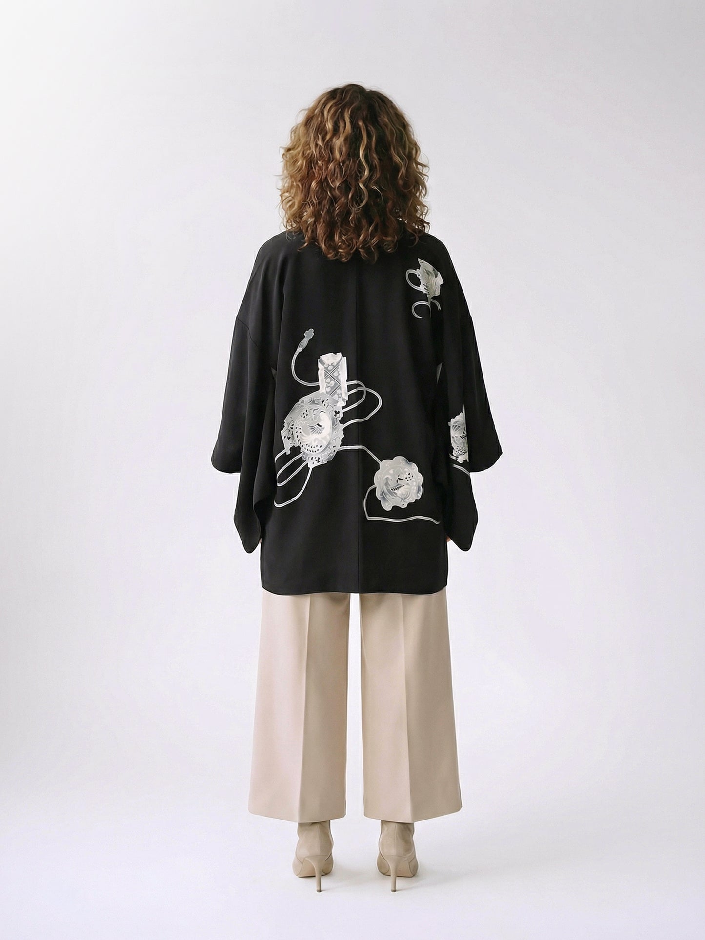 Kimono Jacket White Armony