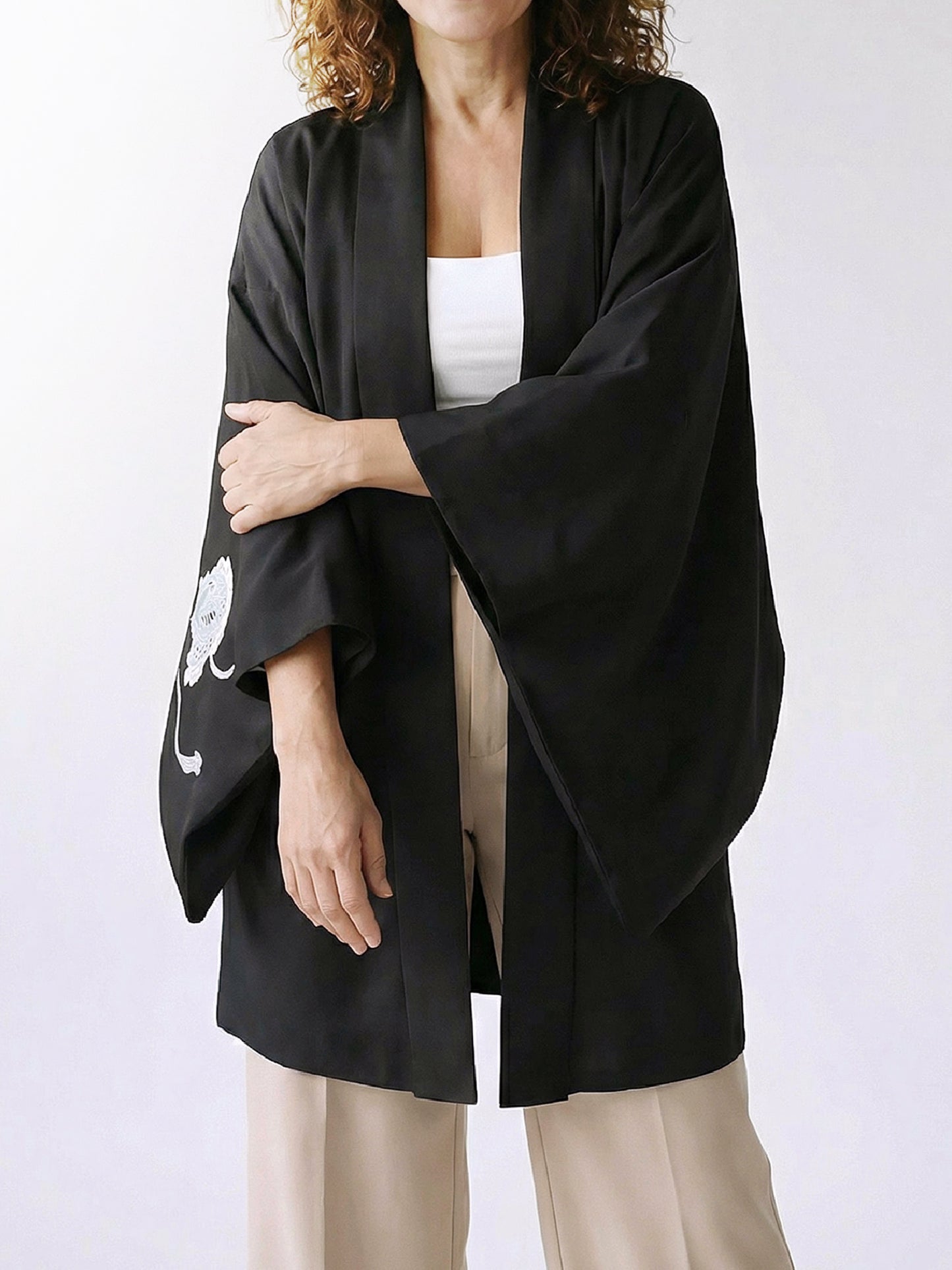 Kimono Jacket White Armony