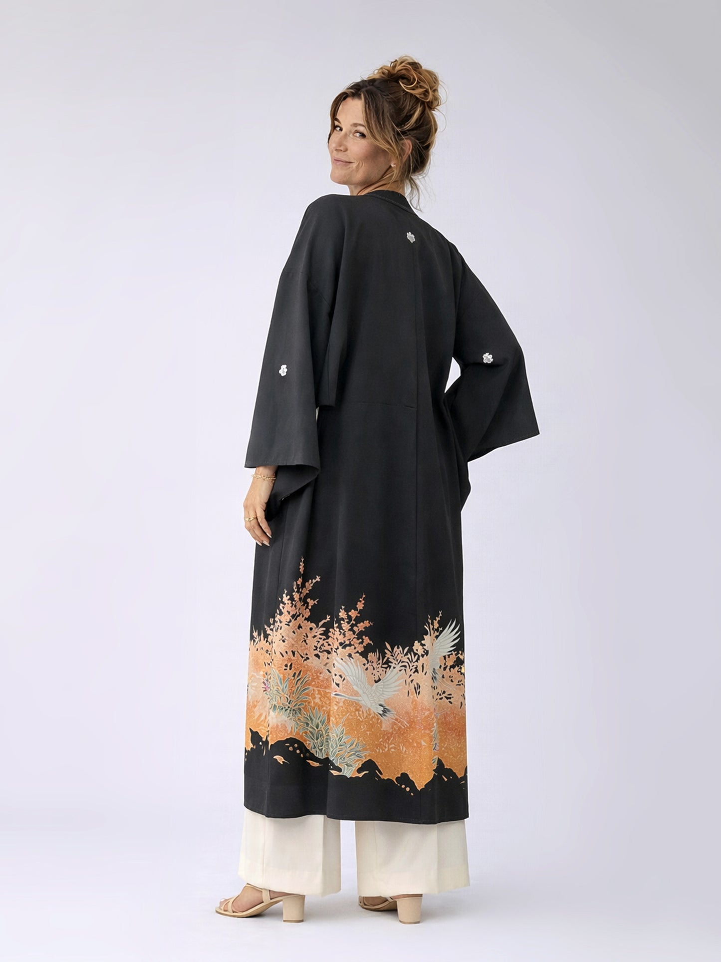 Kimono Jacket Crane Grace