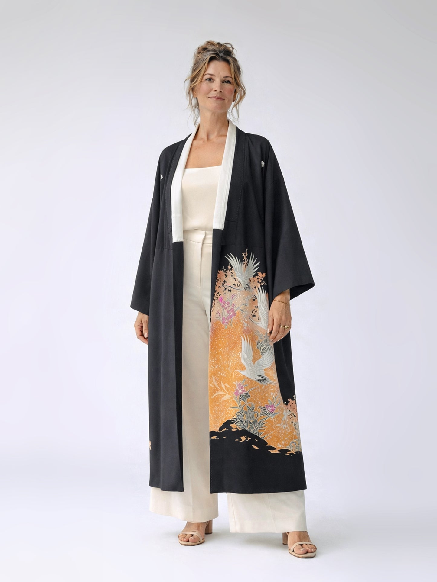 Kimono Jacket Crane Grace