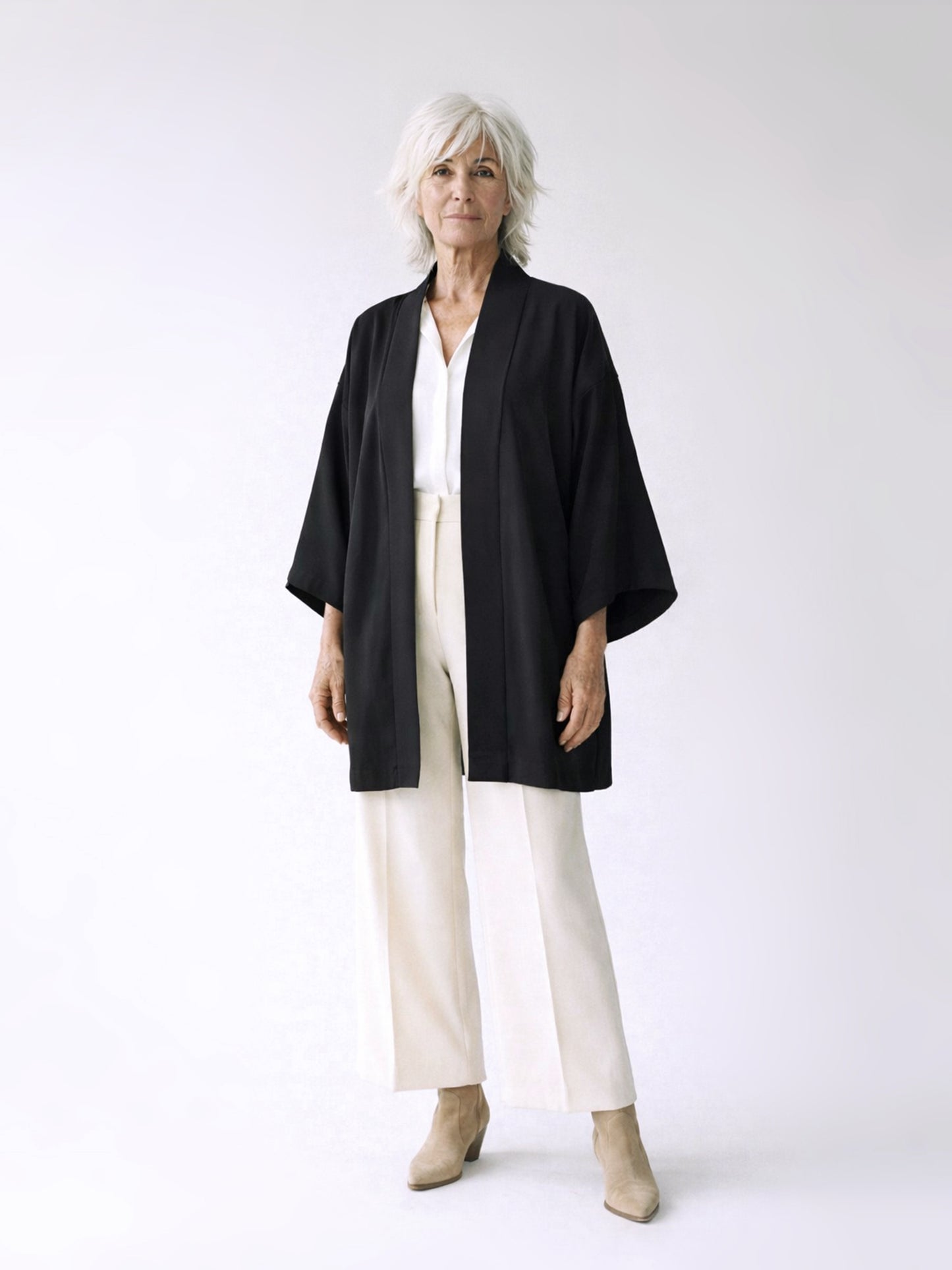 Kimono Jacket Silver Spring