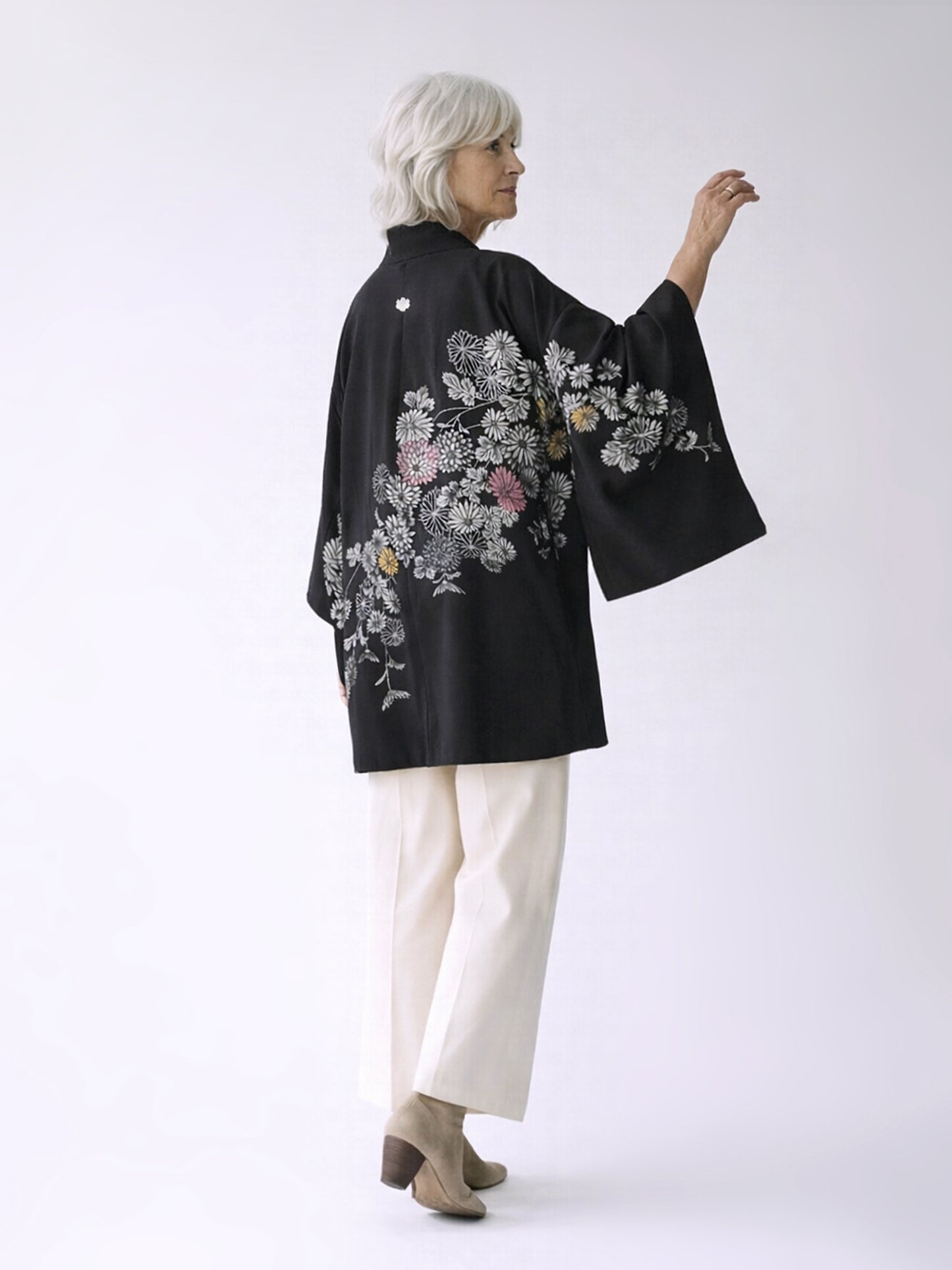 Kimono Jacket Silver Spring