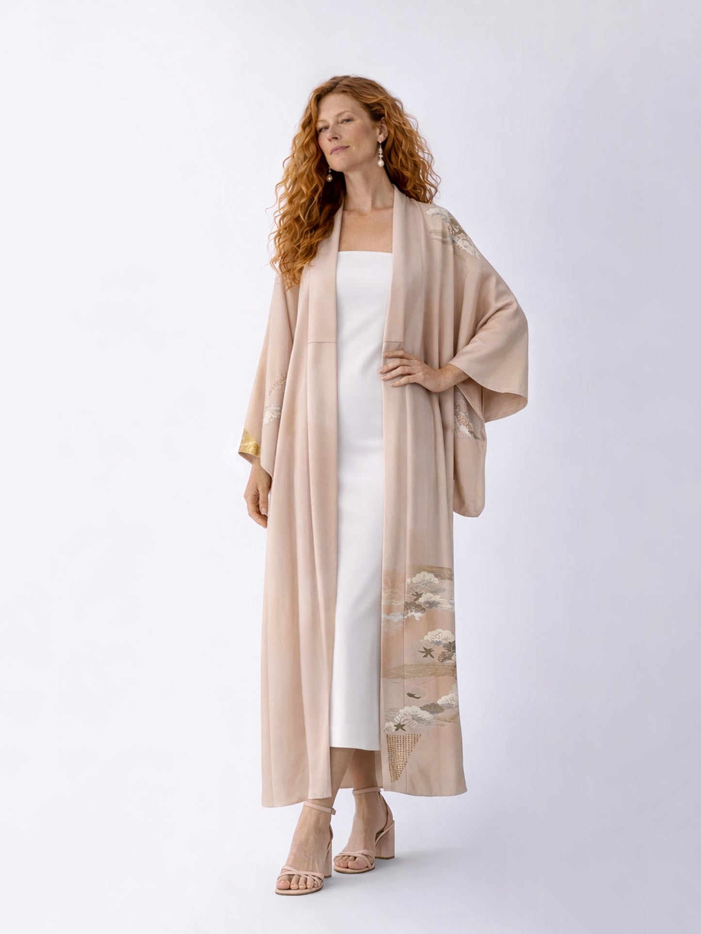 Kimono Coat Golden Breeze