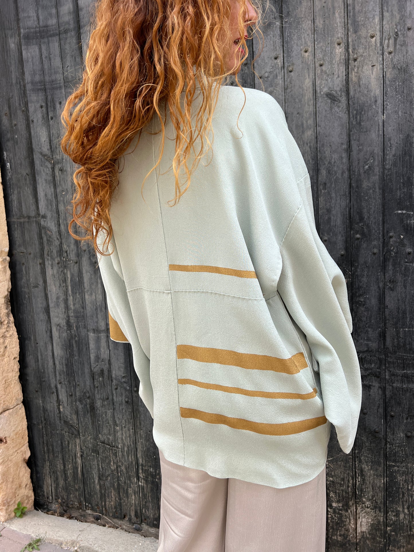 Kimono Jacket Blue passage