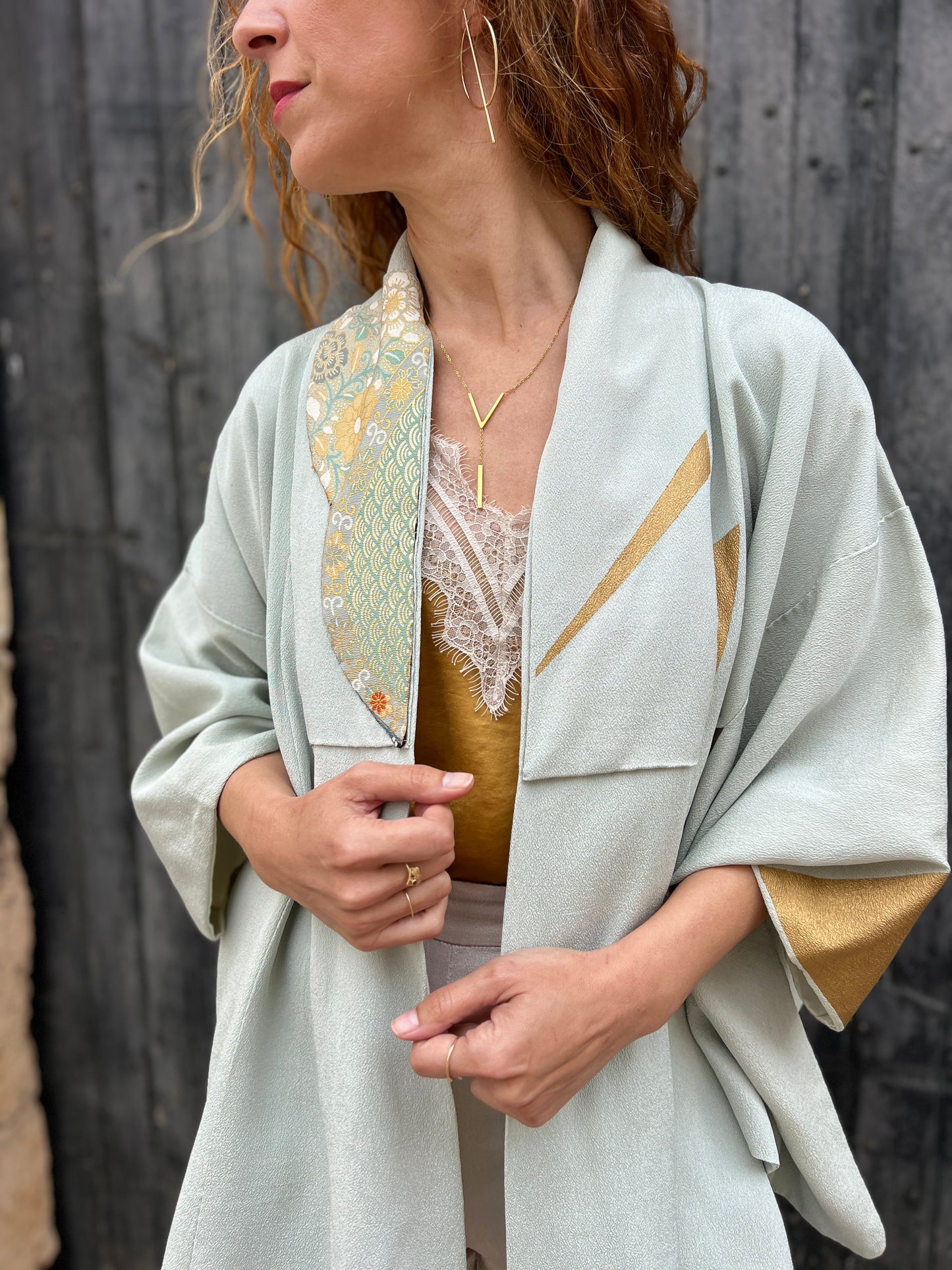 Kimono Jacket Blue passage