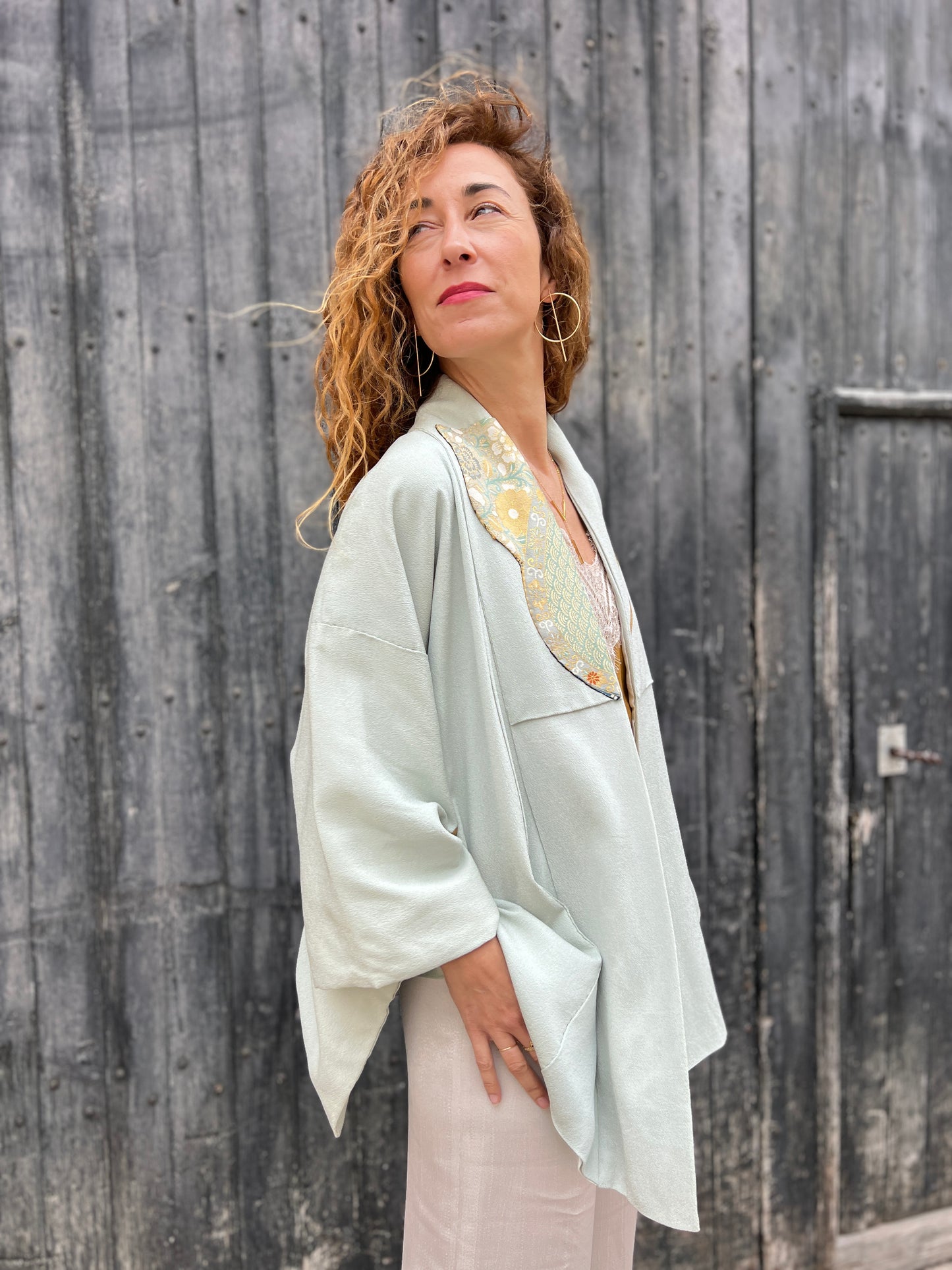 Kimono Jacket Blue passage
