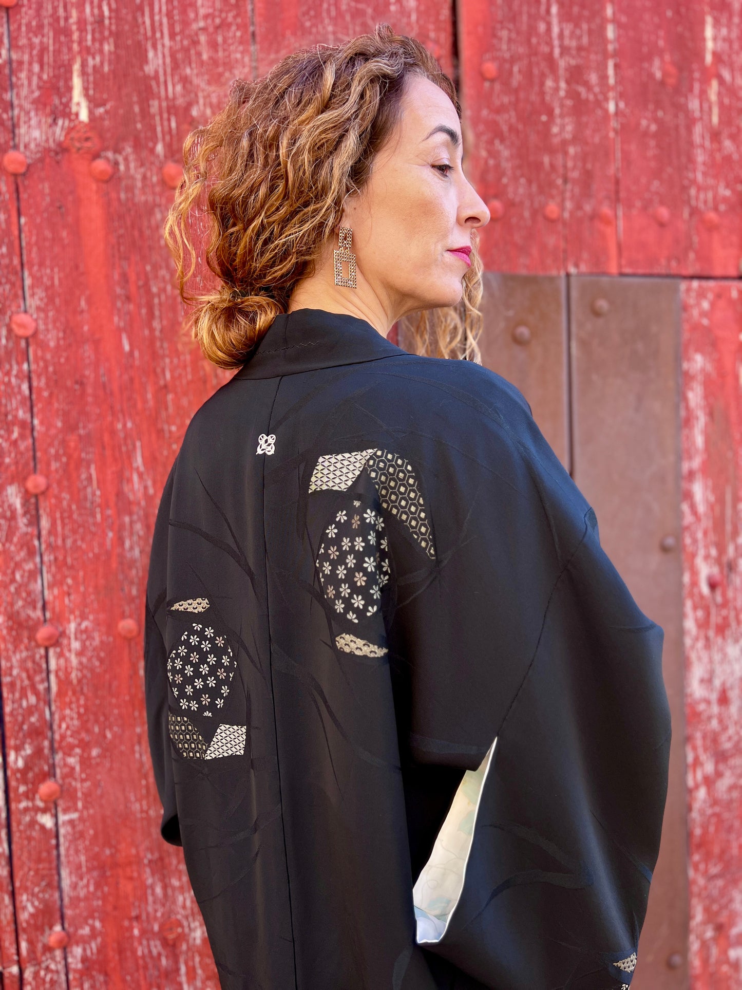 Kimono Jacket Golden Midnight