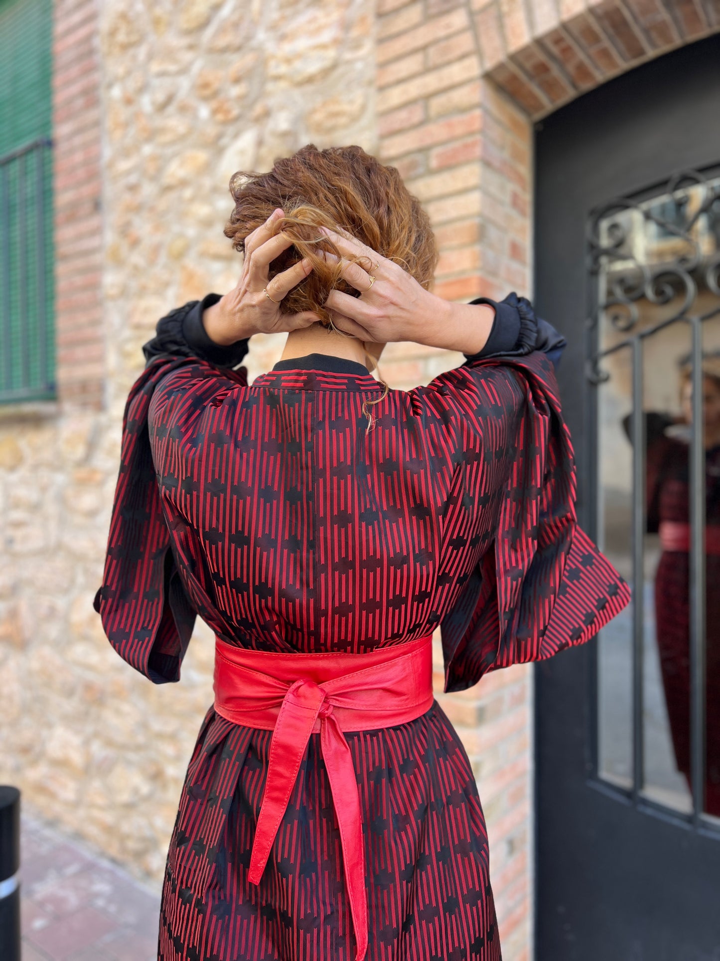 Kimono Coat Essence Scarlet elegance