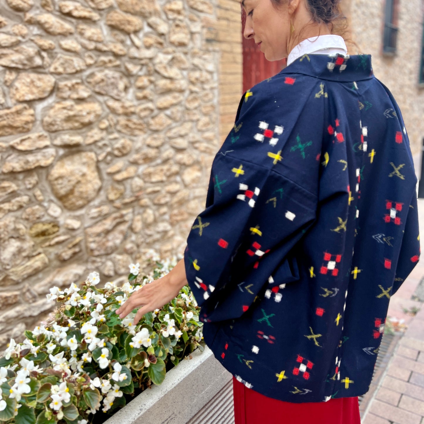 Kimono Jacket Essence deep blue