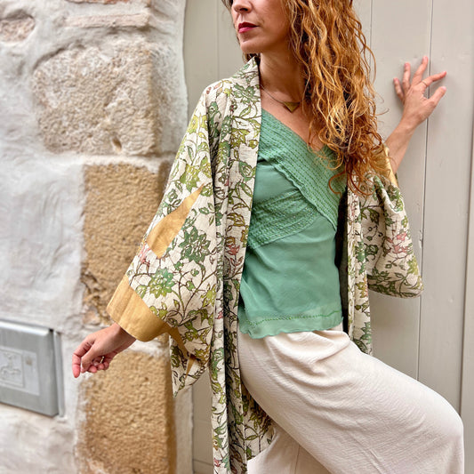 Kimono Jacket Green passage