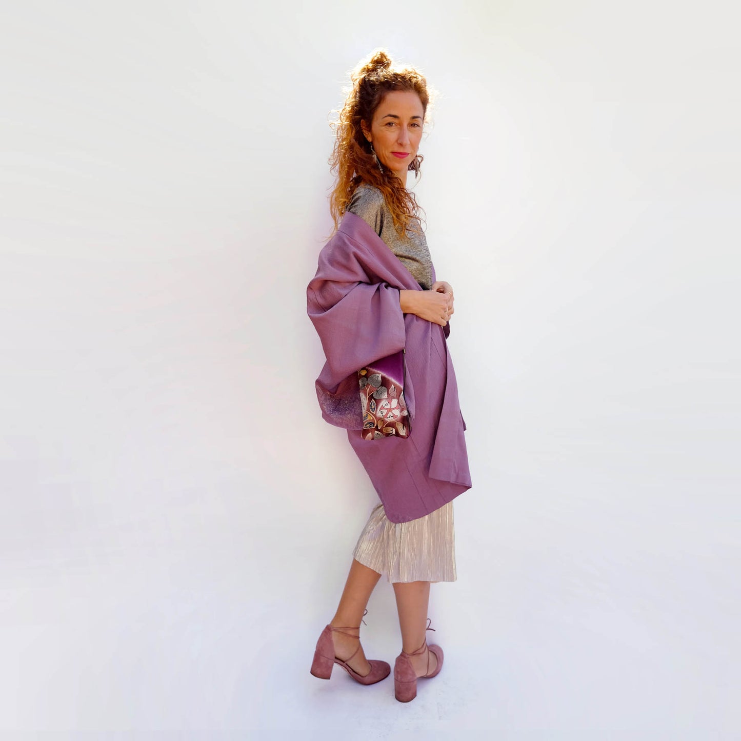 Kimono Jacket Purple