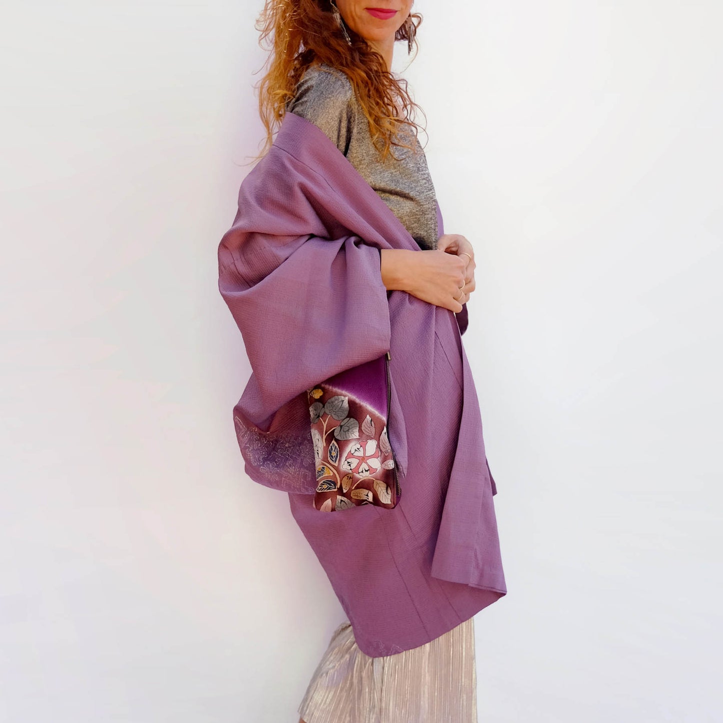 Kimono Jacket Purple