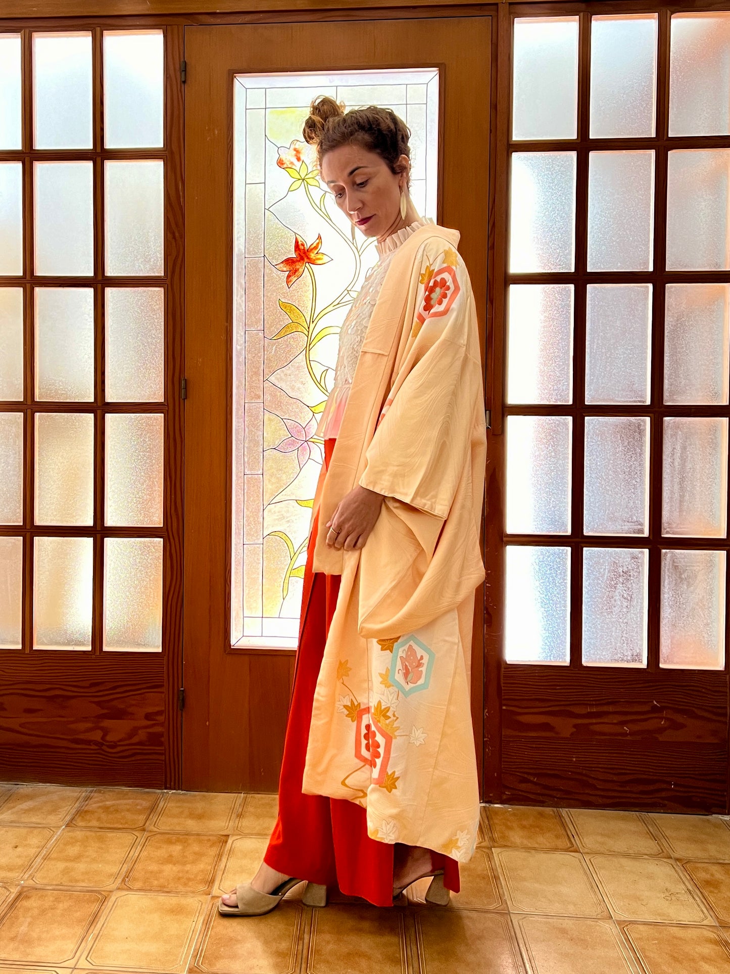 Kimono Coat Hana Blush
